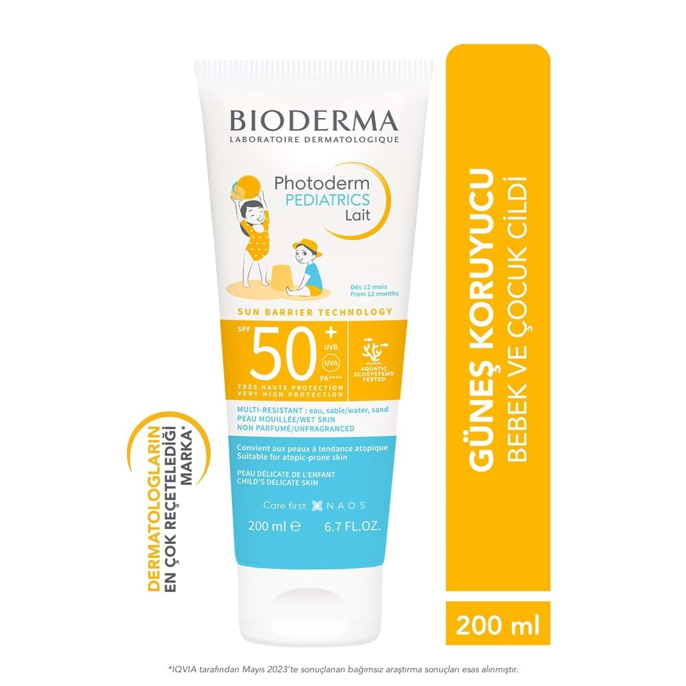 BİODERMA PEDİATRICS LAİT GÜNEŞ KREMİ 200 ML