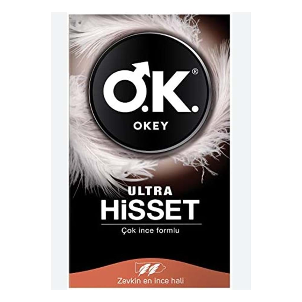 OKEY PREZERVATİF ULTRA HİSSET