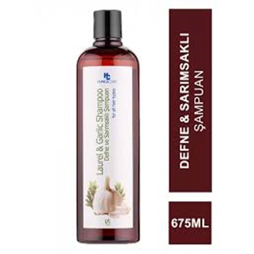 HUNCA CARE ŞAMPUAN DEFNE&SARIMSAKLI 675 ML