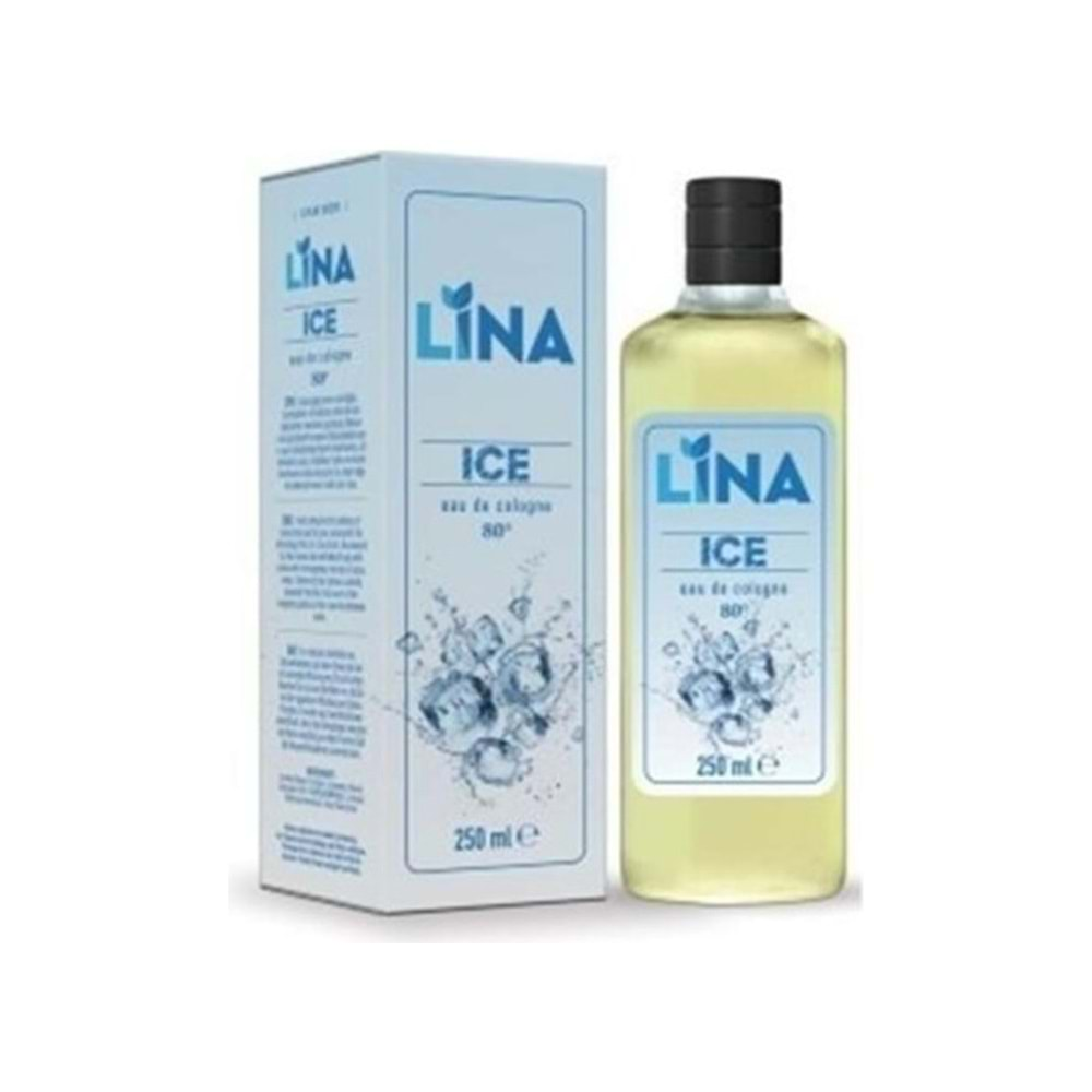 LİNA KOLONYA 250 ML % 80 ICE