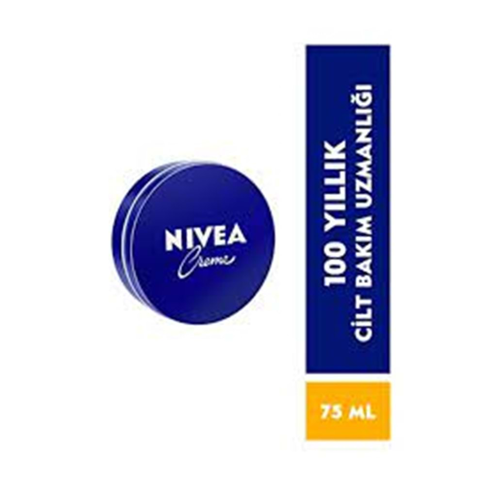 NİVEA KREM 75 ML TENEKE