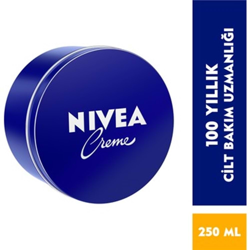 NİVEA KREM 250 ML TENEKE