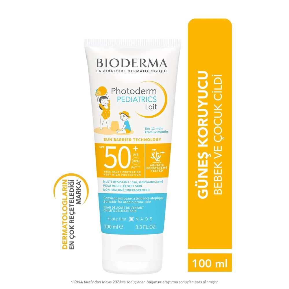 BİODERMA PEDİATRICS LAİT GÜNEŞ KREMİ 100 ML