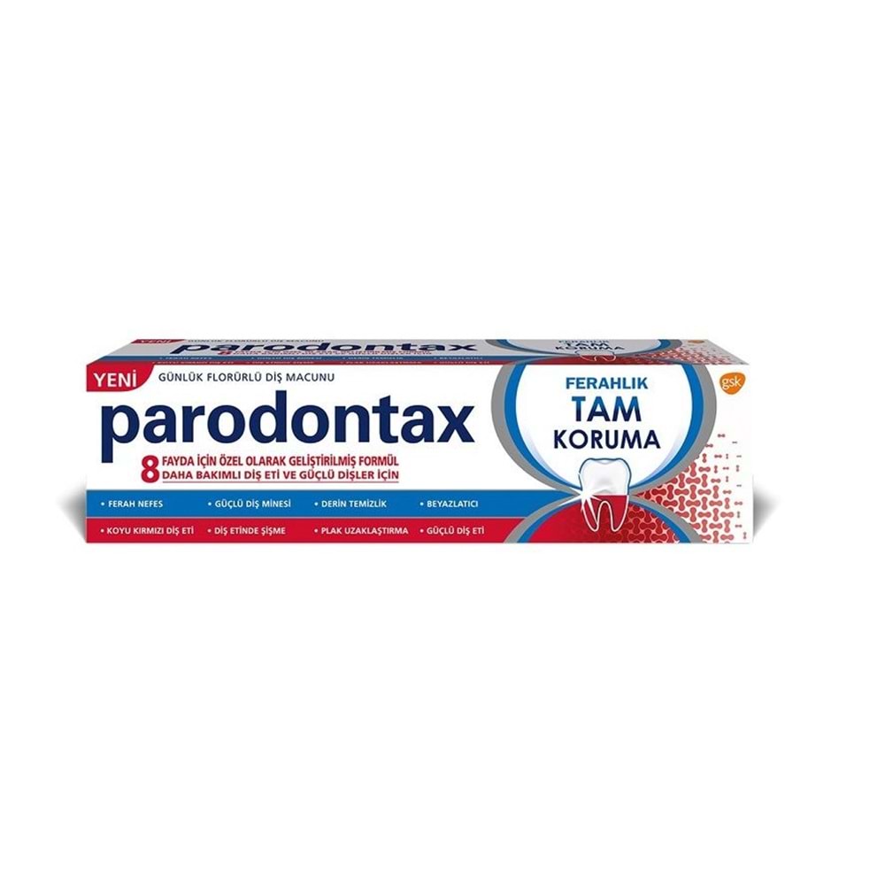 PARODONTAX DİŞ MACUN TAM KORUMA 50 Gr