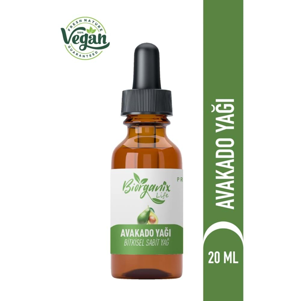 BİORGANİX AVAKADO YAĞI 20 ML