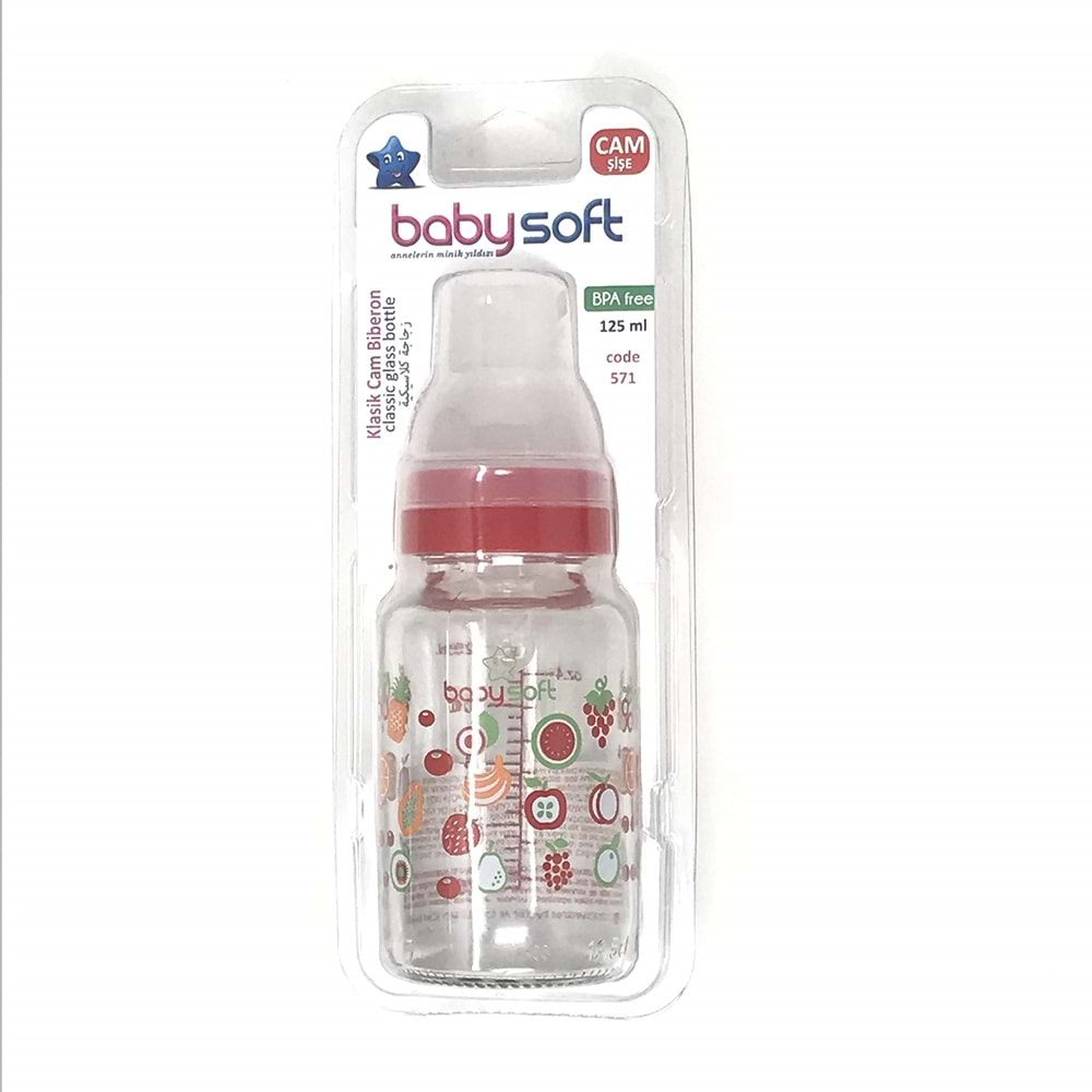 BABYSOFT 571 CAM BİBERON 125 ML