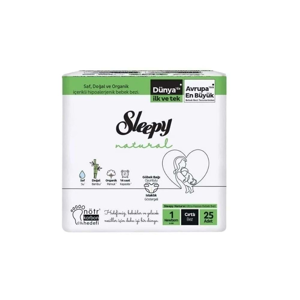 SLEEPY ÇOCUK BEZİ YENİDOĞAN NO:1 42 Lİ