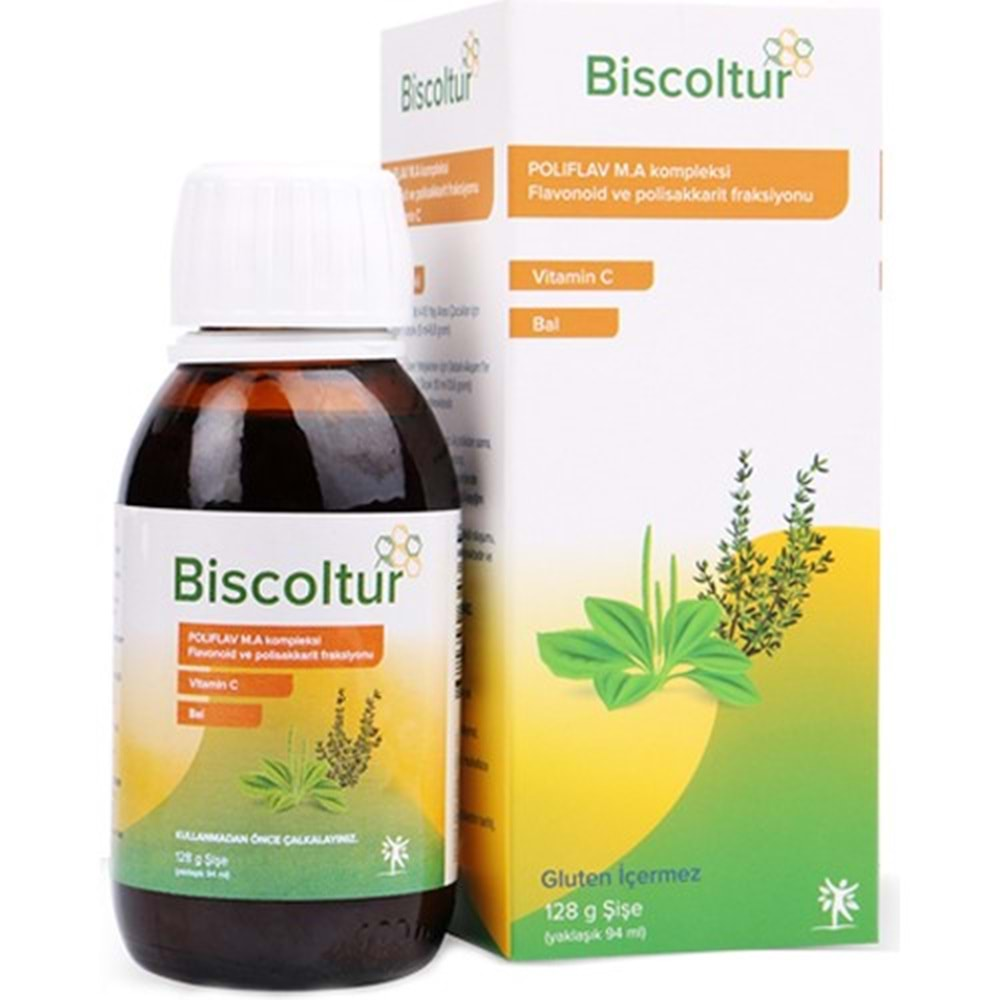 BİSCOLTUR ŞURUP ÖKSÜRÜK 128 GR