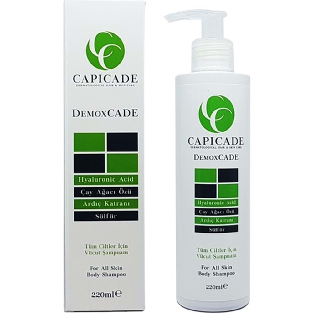 CAPİCADE DEMOXCADE YÜZ VE VUCUD ŞAMP.220 ML