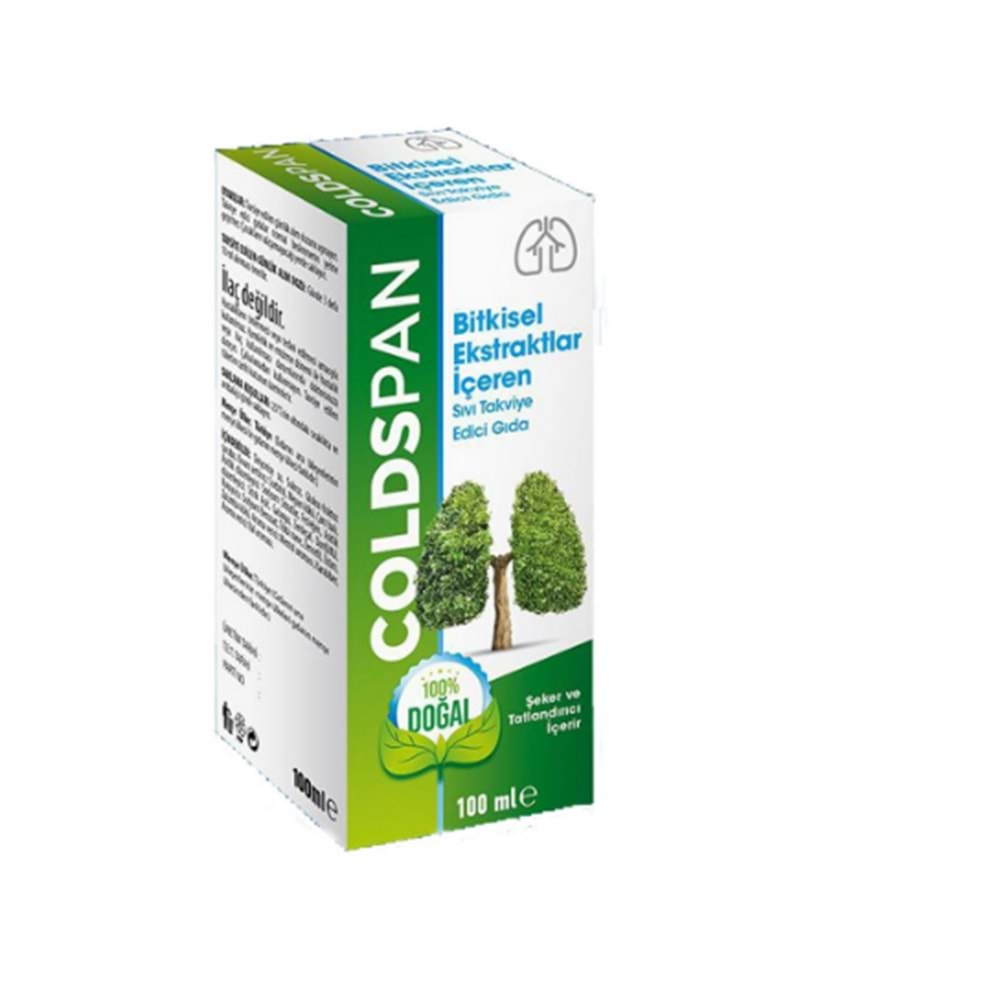 COLDSPAN BİTKİSEL ÖKSÜRÜK ŞURUP(PROSPAN)