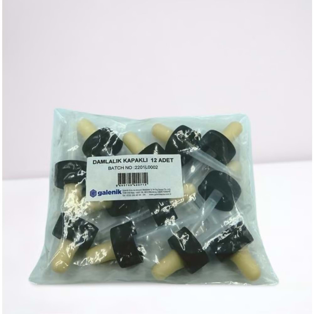DAMLALIK KAPAKLI 12Lİ PAKET