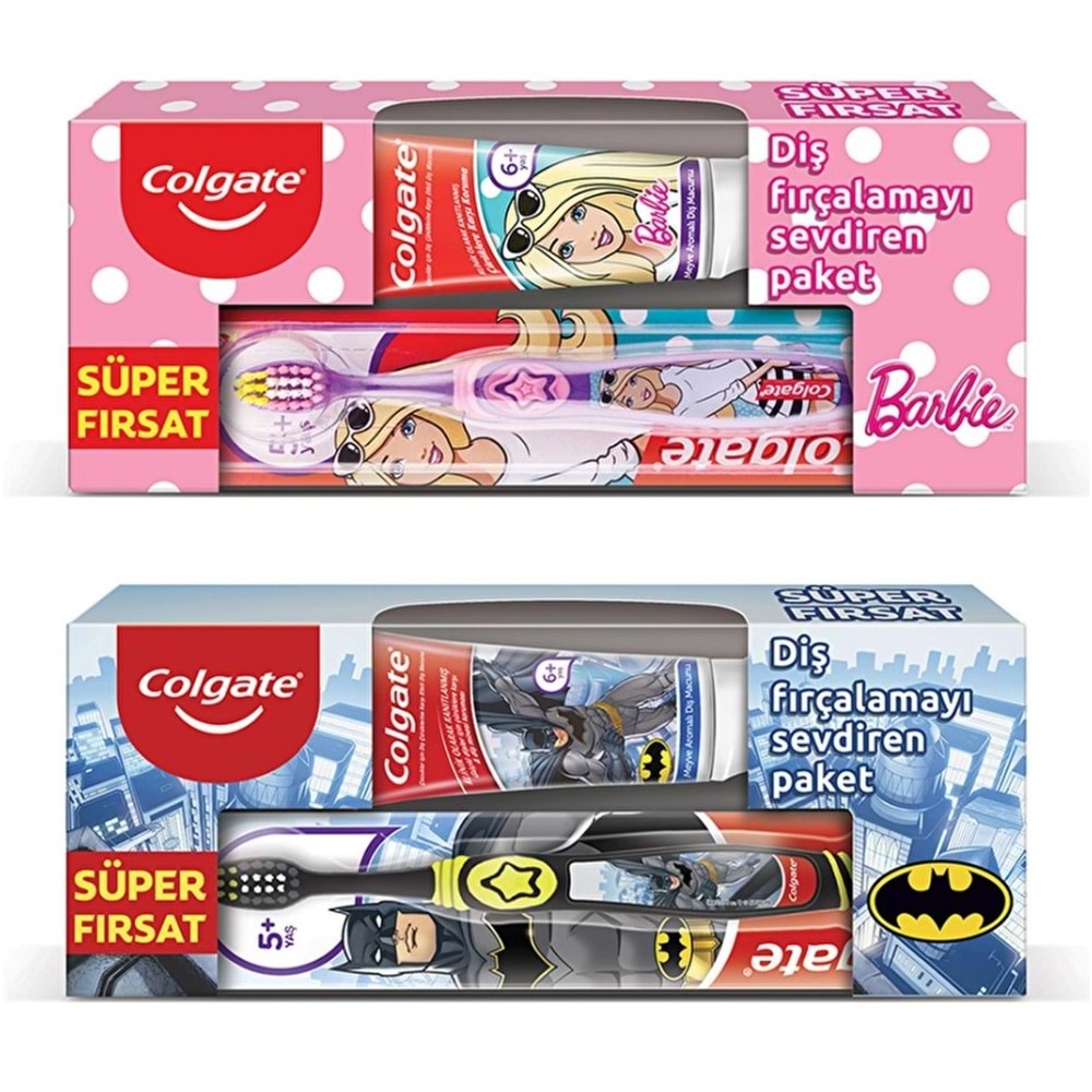 COLGATE ÇOCUK DİŞ MACUNU 75 ML+DİŞ FIRÇASI SET