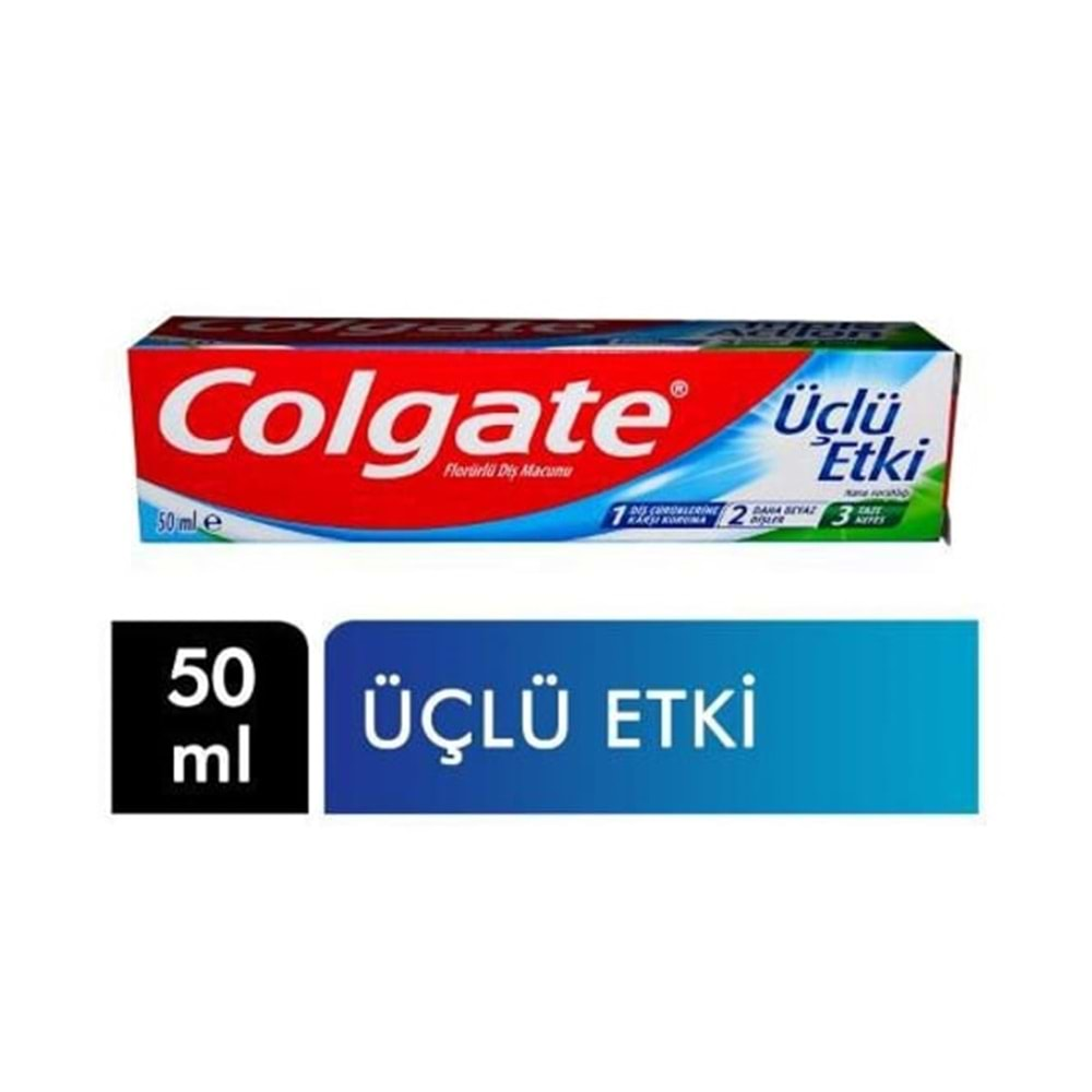 COLGATE DİŞ MACUN 3 ETKİLİ 50 ML