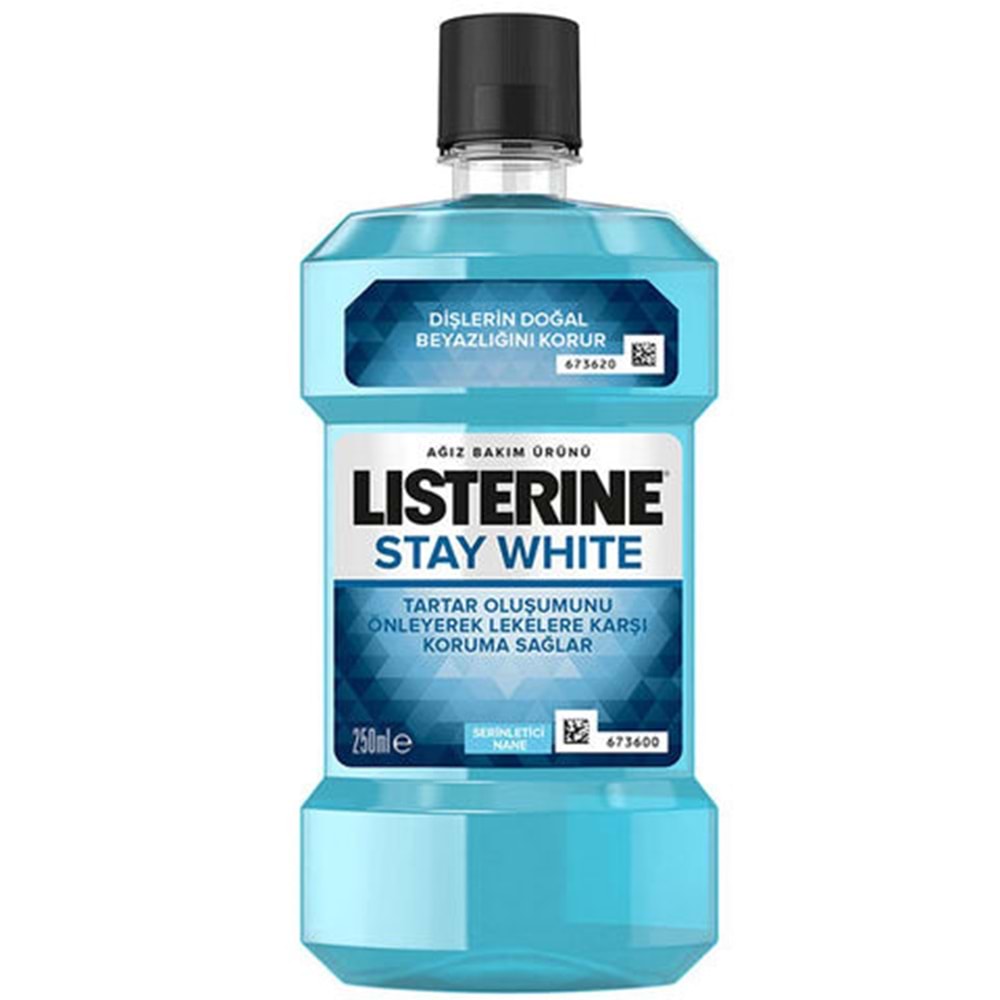 LİSTERİNE STAY WHİTE 250 ML