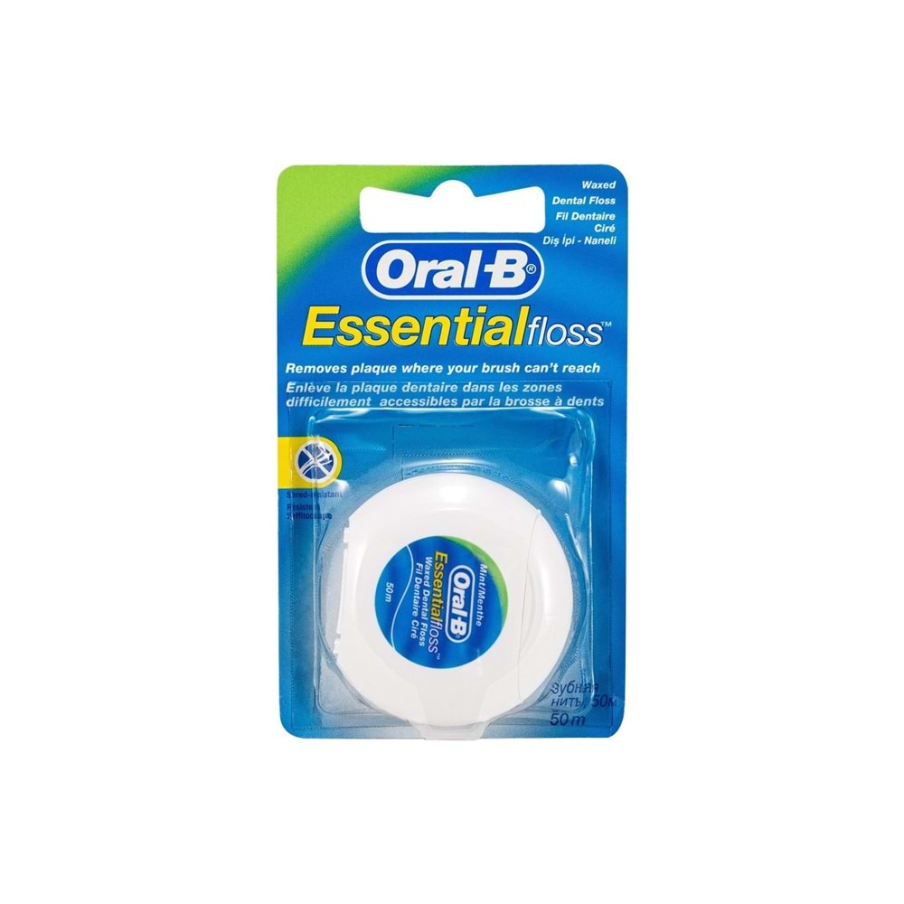 ORAL B DİŞ İPİ ESSENTİAL FLOSS 50 MT