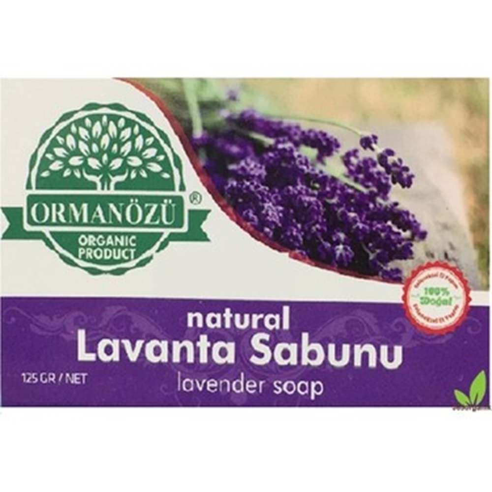 DOĞAL LAVANTA SABUNU 125 ML ORMANÖZÜ