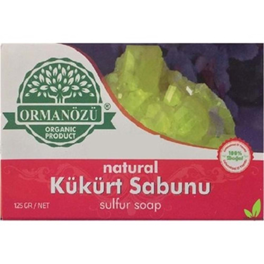 DOĞAL KÜKÜRT SABUNU 125 ML ORMANÖZÜ