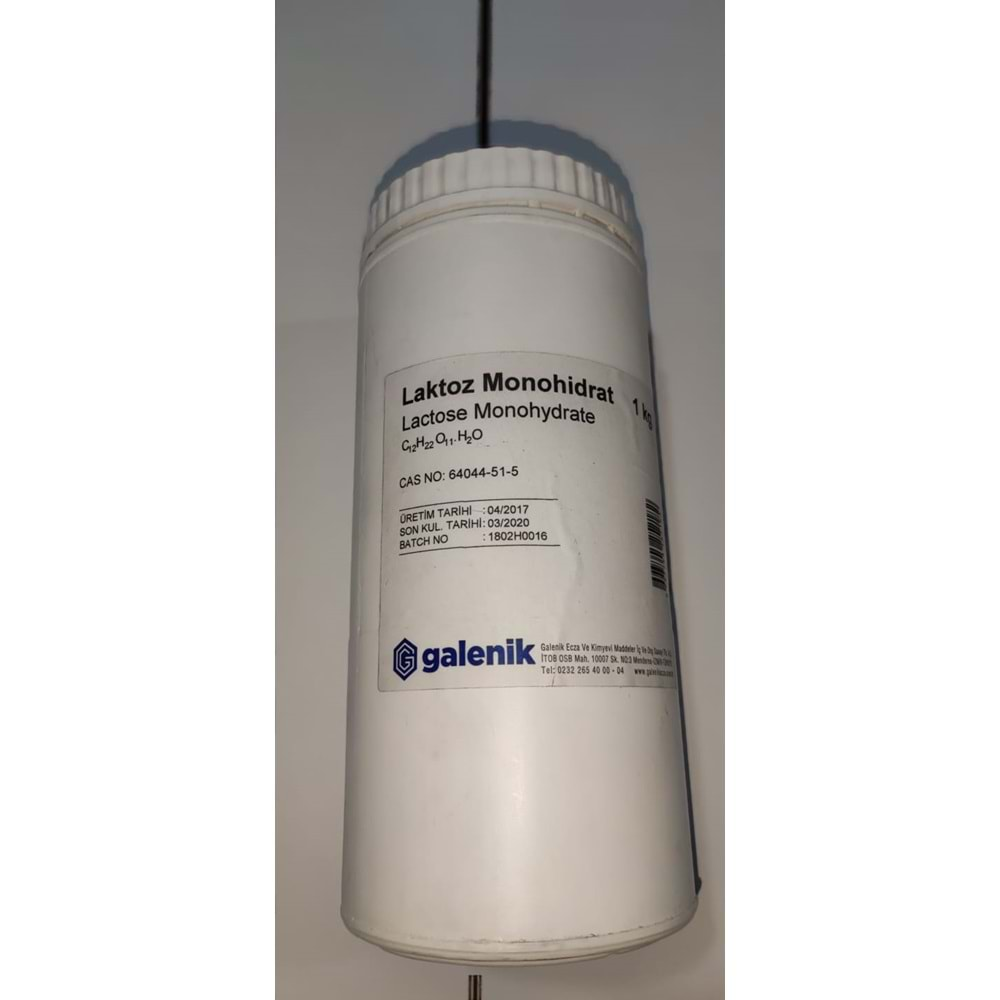 LAKTOZ MONOHİDRAT 1 kg