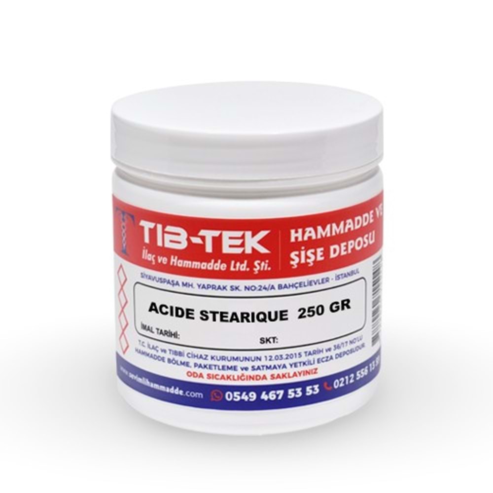 ASİT STEARİK 250 GR TIB-TEK