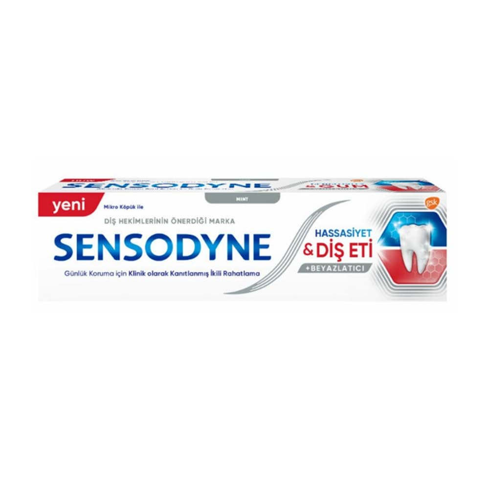 SENSODYNE DİŞ MACUNU HASSASİYET DİŞ ETİ BAKIMI 75 ML