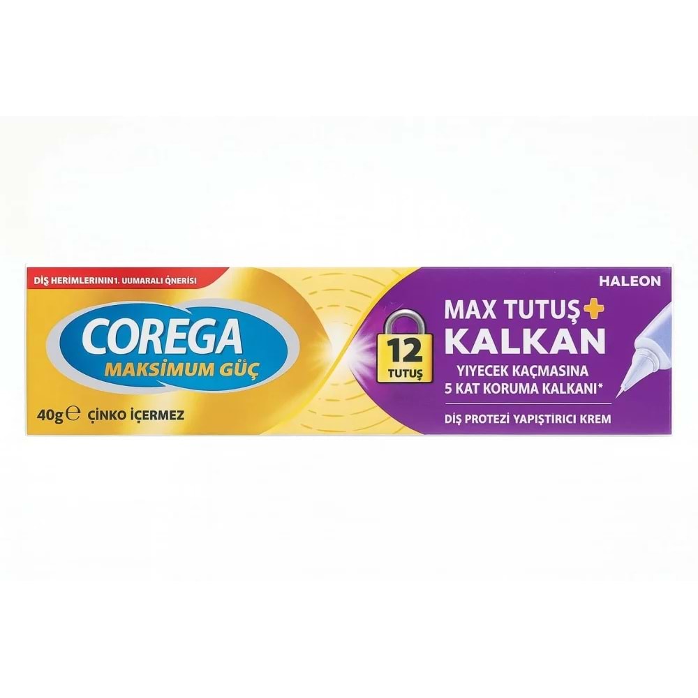 COREGA KREM 40 GR MAX TUTUŞ+KALKAN