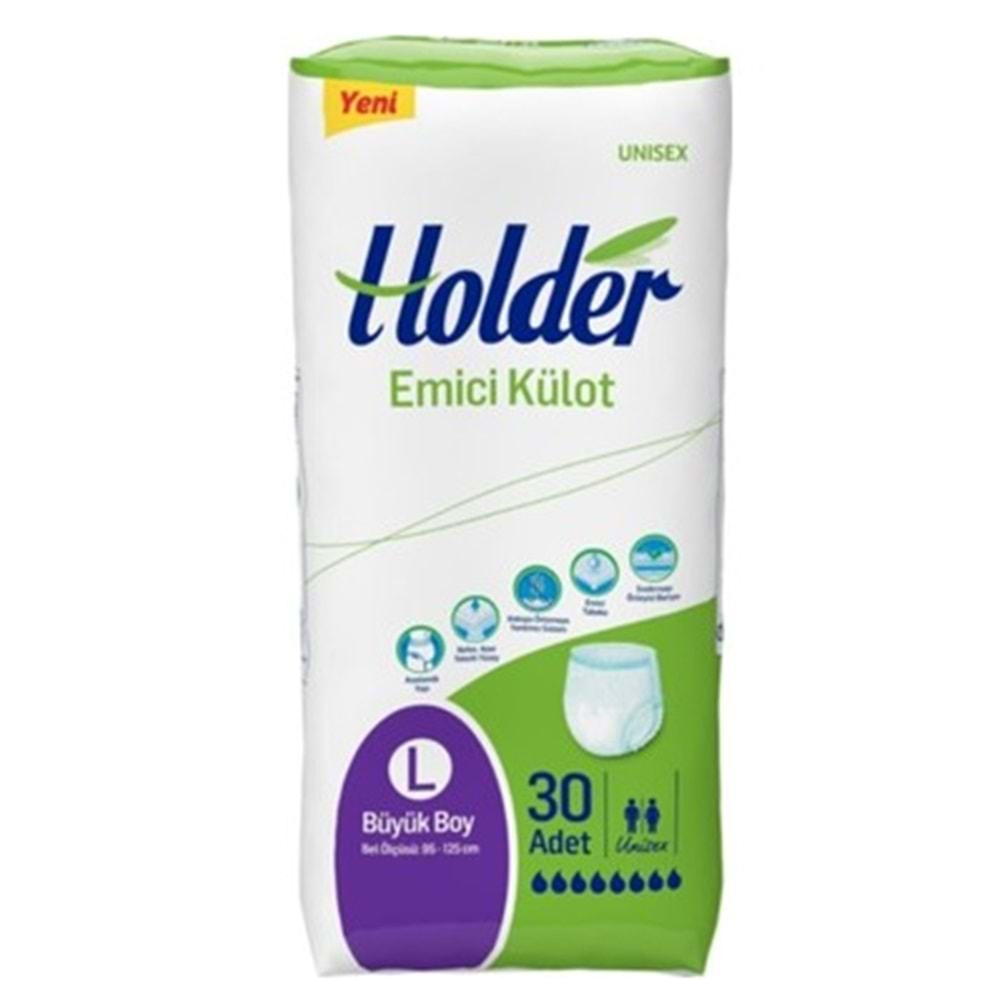HOLDER HASTA BEZİ KÜLOTLU LARGE 30 LU