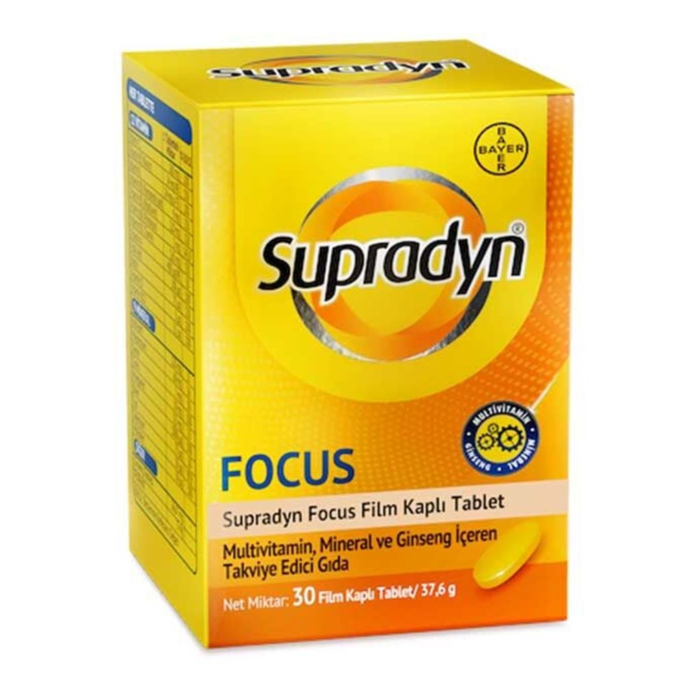 SUPRADYN FOCUS TABLET 30 LI