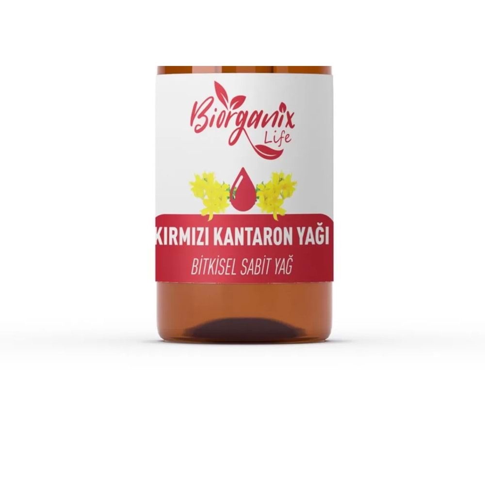 BİORGANİX KIRMIZI KANTARON YAĞI 50 ML (LEKE,EKLEM)