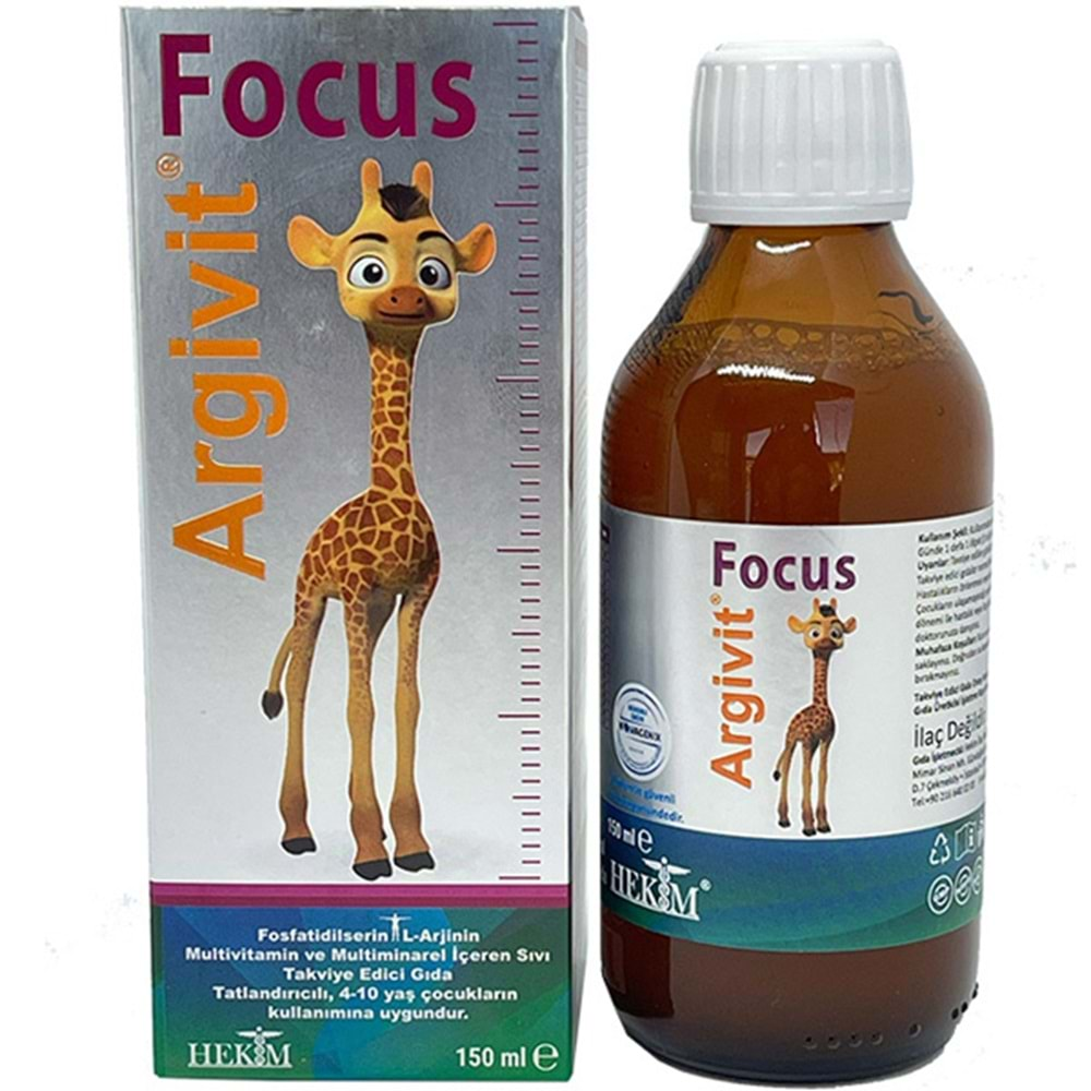 ARGİVİT ŞURUP FOCUS 150 ML