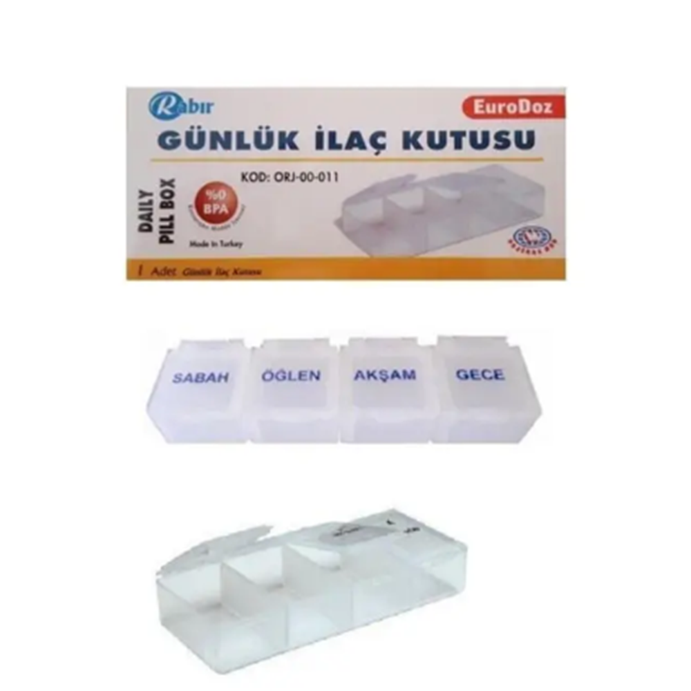 İLAÇ SAKLAMA KUTUSU GÜNLÜK