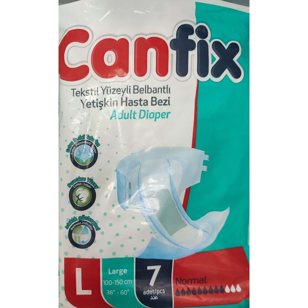 CANFİX HASTA BEZİ BELBANTLI LARGE