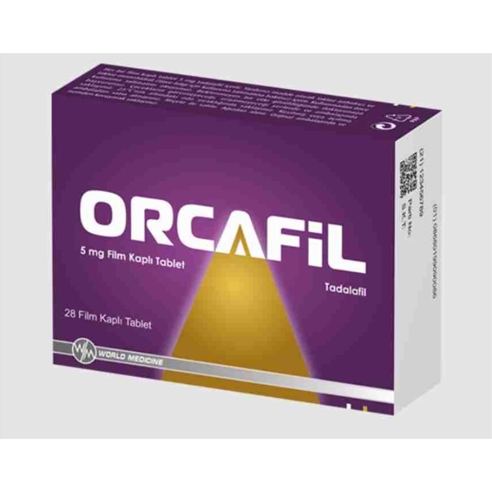 ORCAFİL TABLET 5 MG* 28 CİALİS MUADİLİ