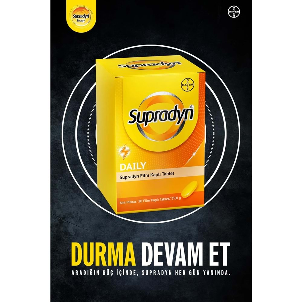 SUPRADYN ALL DAY 30 TABLET