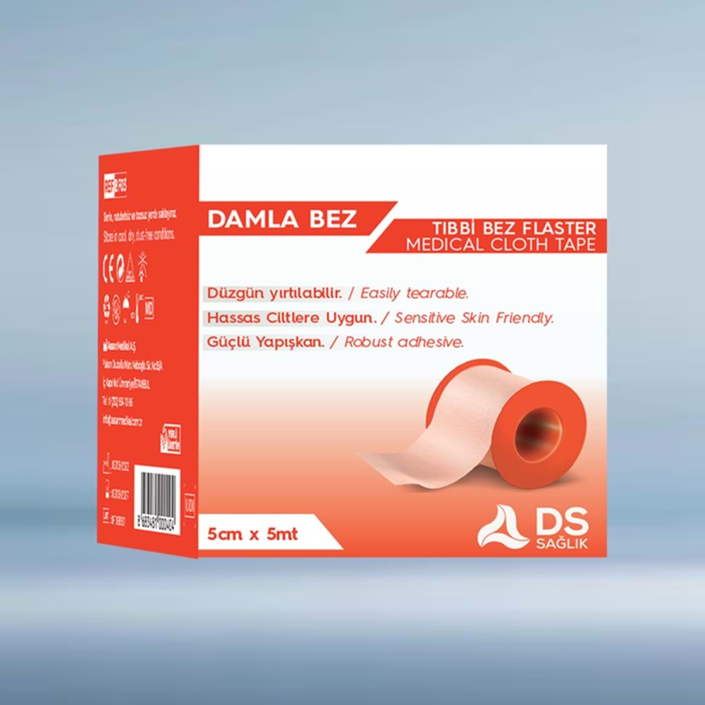 DAMLA SAĞLIK TIBBİ BEZ FLASTER 5*5