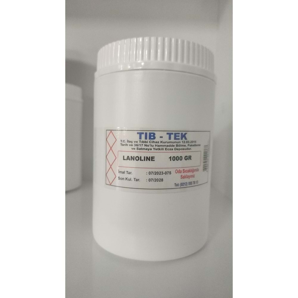 LANOLİN 1 kg TIBTEK