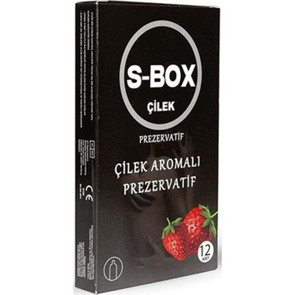 S BOX PREZERVATİF ÇİLEKLİ