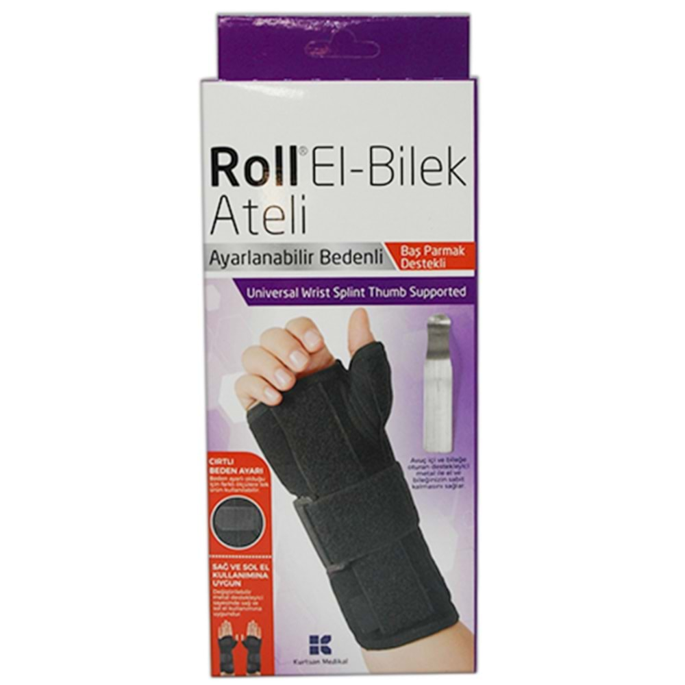 ROLL EL BİLEK ATELİ BAŞ PAR DEST BEDENSİZ