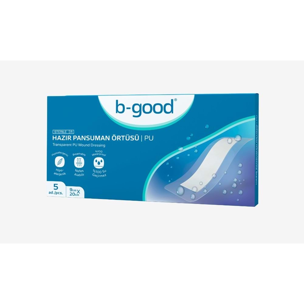 B-GOOD HAZIR PANSUMAN ÖRTÜSÜ 9X20 5 ADET