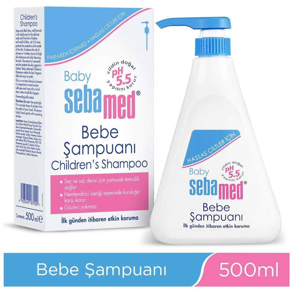 SEBAMED BABY ŞAMPUAN 500 ML
