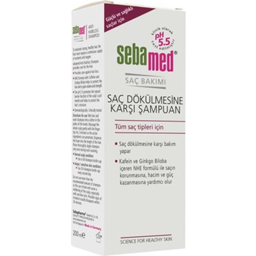 SEBAMED ŞAMP 200 ML DÖKÜLME KARŞITI