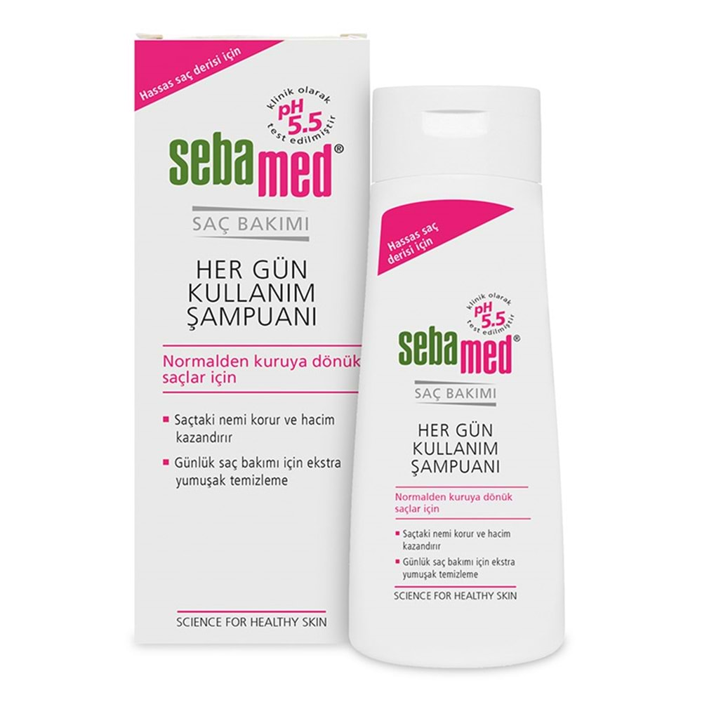 SEBAMED ŞAMP 200 ML HERGÜN KULLANIM