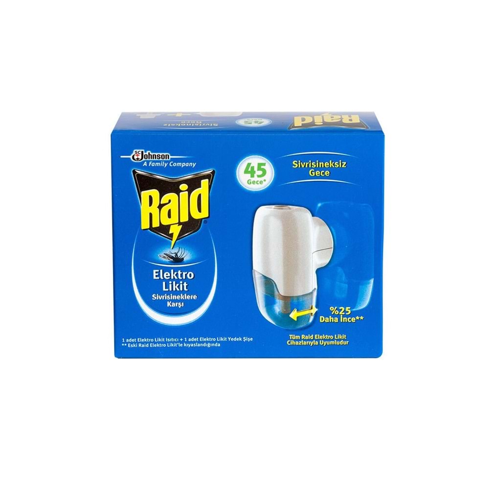 RAİD ELEKTRO LİKİT KOMPLE