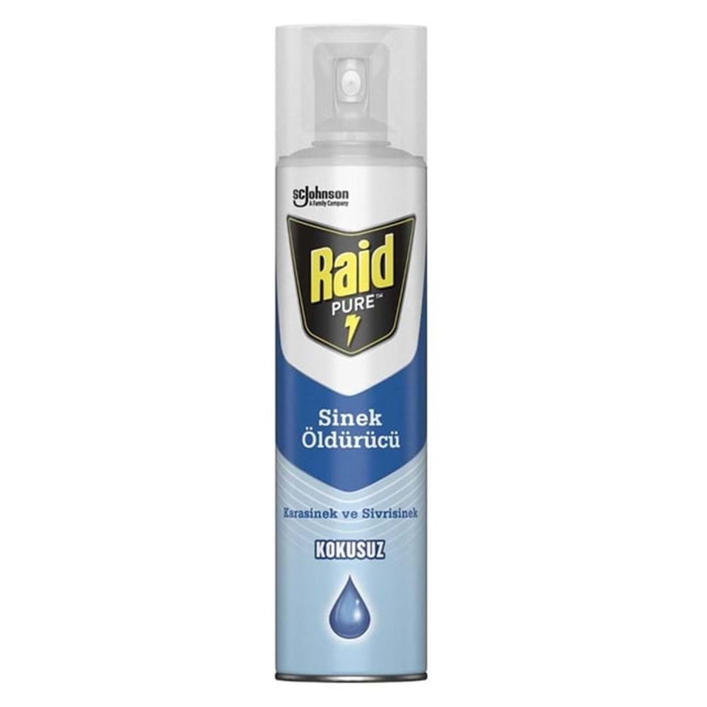 RAİD PURE SİNEKSAVAR KOKUSUZ 300 ML