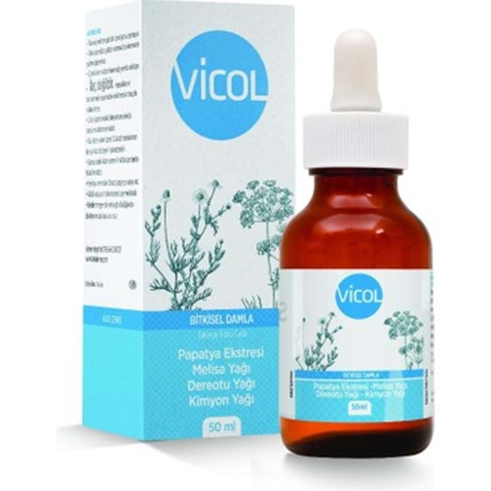 VİCOL BİTKİSEL DAMLA 50 ML