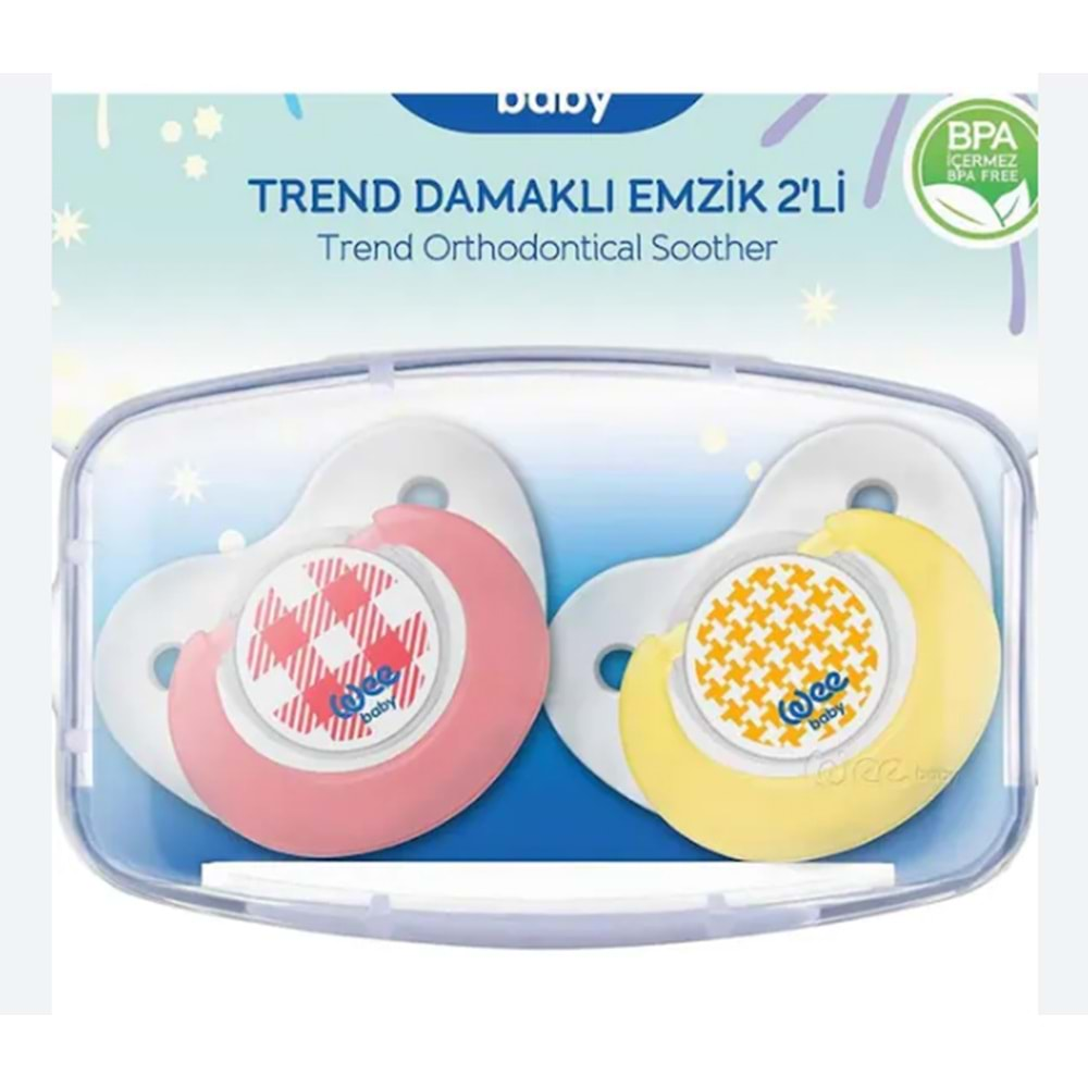 WEE 155 TREND DAMAKLI EMZİK 2 Lİ NO 2