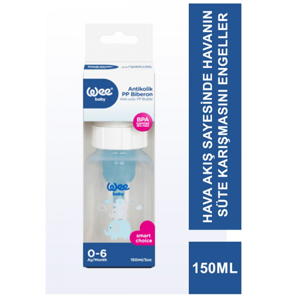 WEE 294 BABY GAZ ÖNLEYİCİ ANTİKOLİK BİBERON 150 ML