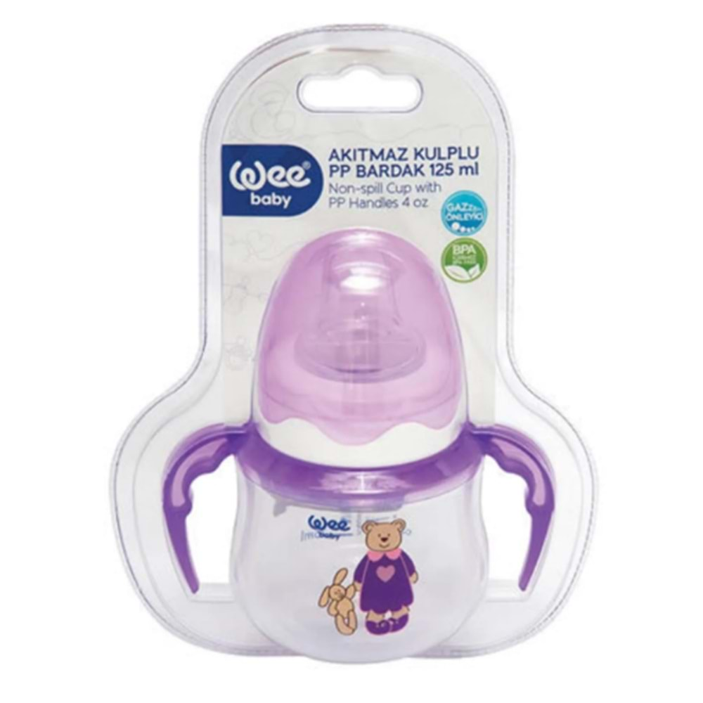 WEE 753 BABY AKITMAZ PP ALIŞTIRMA BARDAGI 125 ML