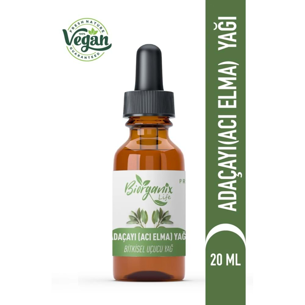 BİORGANİX ADAÇAYI (ACI ELMA) YAĞI 20 ML