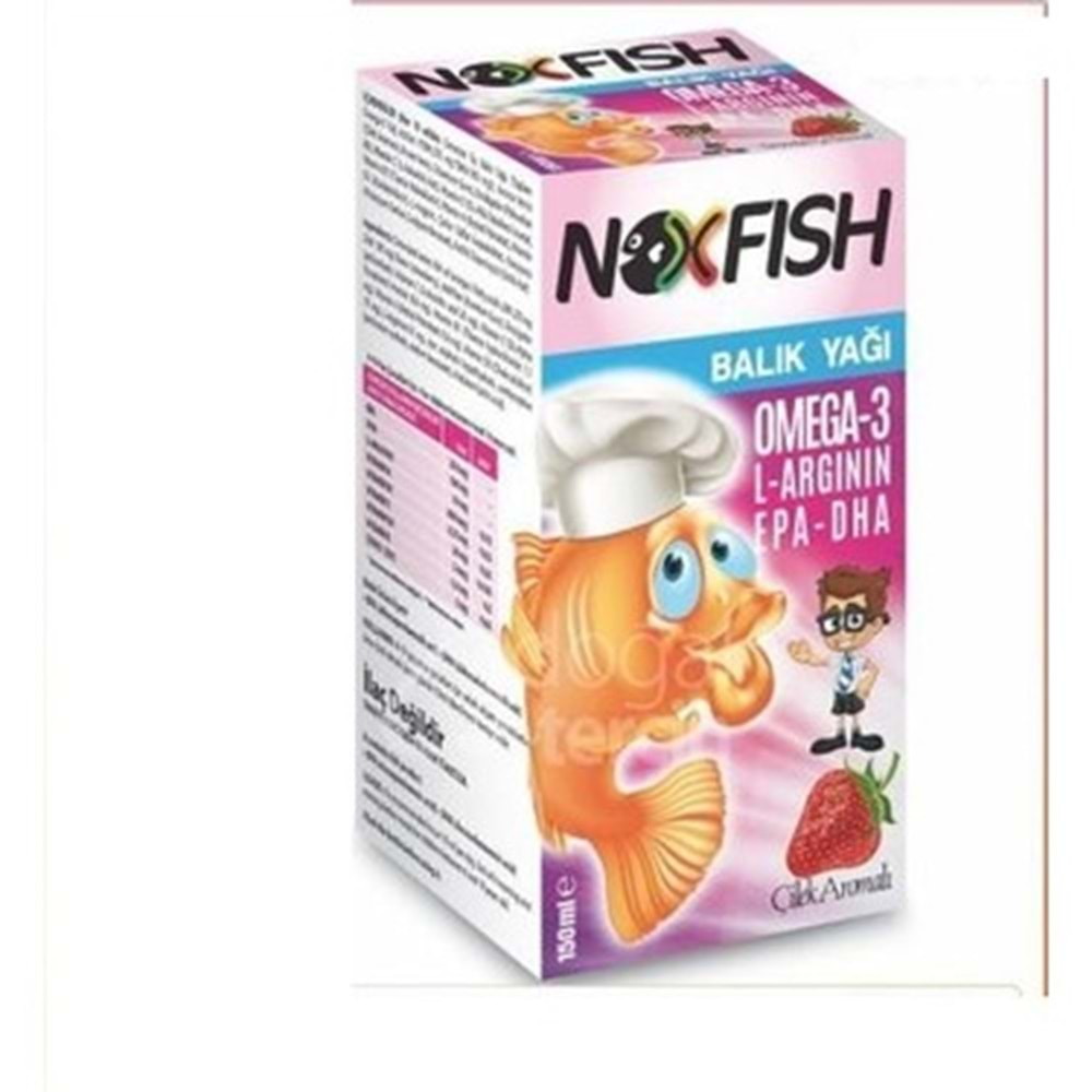 NOXFİSH BALIK YAĞI ÇİLEK 150 ML