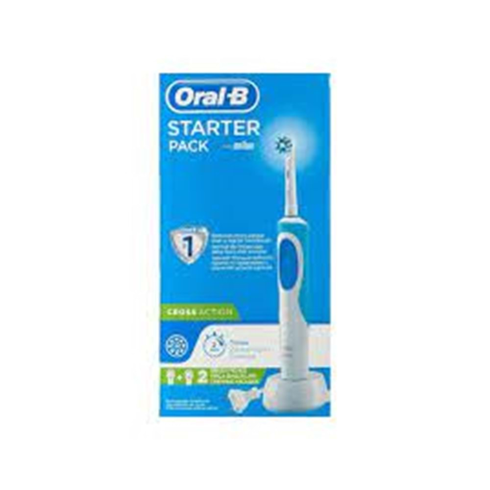 ORAL B DİŞ FIRÇASI ŞARJLI STARTER+1 YEDEK